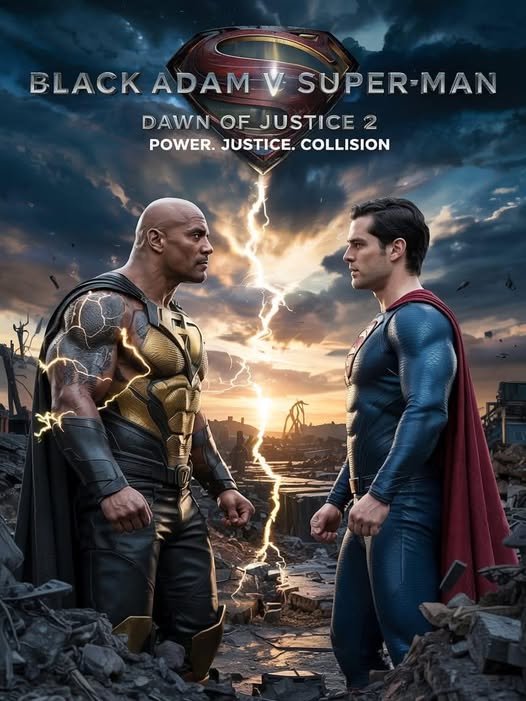 Black Adam V Superman Worlds Collide Dawn of - Image 1