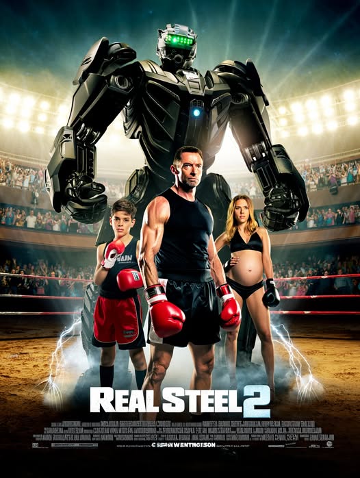 Real Steel 2Hugh Jackman Scarlett JohanssonReal Steel 2 - Image 1